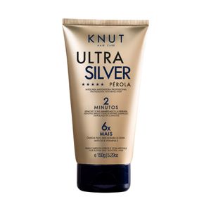 Máscara Matizadora Capilar Knut Hair Care Ultra Silver Pérola 150g