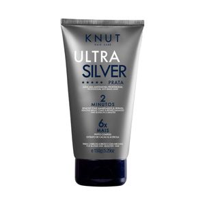 Máscara Matizadora Capilar Knut Hair Care Ultra Silver Prata 150g