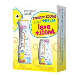 Kit Sabonete Líquido Dermacyd Infantil 200ml + 100ml