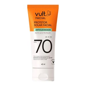 Protetor Solar Facial FPS 70 Vult 40ml