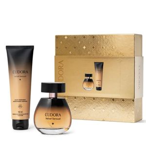 Kit Velvet Sensual: Desodorante Colônia 100ml + Loção Desodorante Hidratante Corporal 150ml