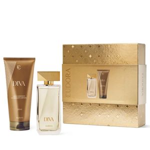 Kit Diva: Desodorante Colônia 100ml + Loção Hidratante Desodorante Corporal 200ml