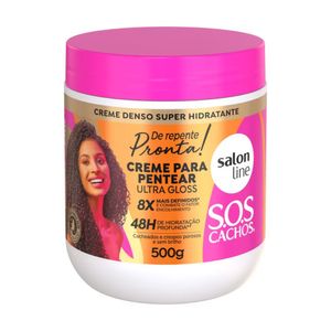 Creme para Pentear SOS Cachos De Repente Pronta 500g