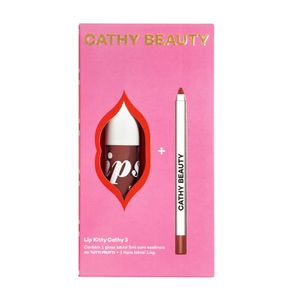 Kit Labial Lip Kitty Cathy Beauty So Pretty