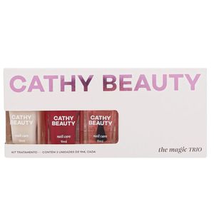 Kit de Tratamento Unhas Cathy Beauty The Magic Trio