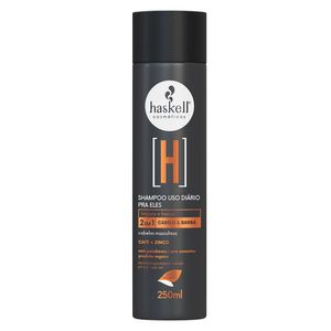 Shampoo Cabelo & Barba Haskell Pra Eles 250ml