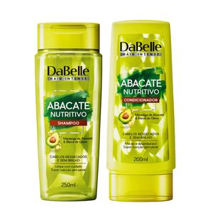 Kit Dabelle Abacate Nutritivo Shampoo 250ml + Condicionador 200ml