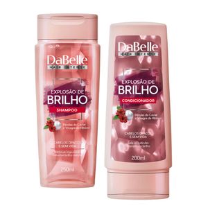 Kit Dabelle Explosão de Brilho Shampoo 250ml + Condicionador 200ml