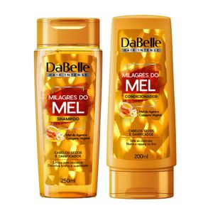Kit Dabelle Milagres do Mel Shampoo 250ml + Condicionador 200ml