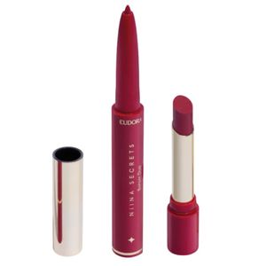 Batom Rosa Duo Perfect Match Niina Secrets 1,65g