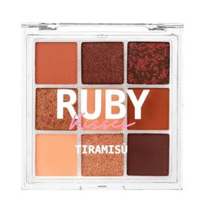 Paleta de Sombras Sweets Collection Tiramisu Ruby Kisses