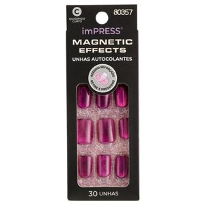 Unha Postiça imPress Magnetic Effects Levels Kiss New York