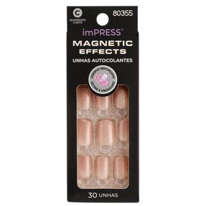 Unha Postiça imPress Magnetic Effects Starstuck Kiss New York