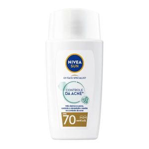 Protetor Solar Facial NIVEA Sun UV Face Specialist Controle de Acne FPS70 40ml