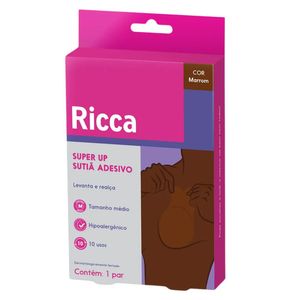 Sutiã Adesivo M Marrom Ricca