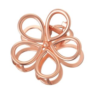 Piranha de Cabelo Rose Gold Flor ProArt