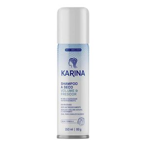 Shampoo a Seco Karina Aerosol Volume e Frescor 150ml
