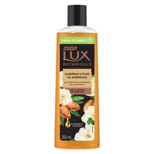 Sabonete Líquido Lux Botanicals Gardênia e Óleo de Amêndoas 12h Glicerinado 250ml