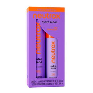 Shampoo 300ml + Condicionador 200ml Neutrox Nutri Óleos