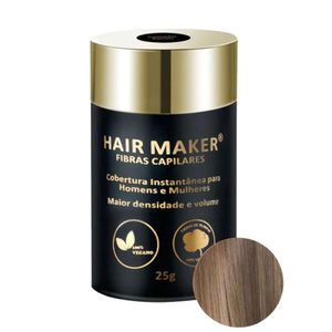Fibras Capilares Castanho Claro Hair Maker 25g