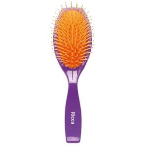 Escova Purple Oval Almofadada Ricca