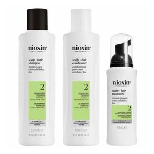 Kit Nioxin System 2 Shampoo + Condicionador + Tratamento