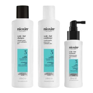 Kit Nioxin System 3 Shampoo + Condicionador + Tratamento