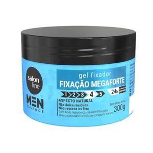 Gel Fixador Salon Line Mega Forte Men Essence 300g