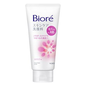 Sabonete de Limpeza Facial Bioré Esfoliante Wash Scrub 130g