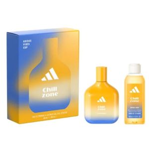 Kit Perfume Adidas Vibes Chill Zone Eau De Parfum 100ml + Shower Gel 100ml