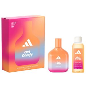 Kit Perfume Adidas Vibes Get Comfy Eau De Parfum 100ml + Shower Gel 100ml
