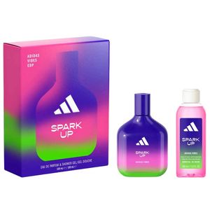 Kit Perfume Adidas Vibes Spark Up Eau De Parfum 100ml + Shower Gel 100ml