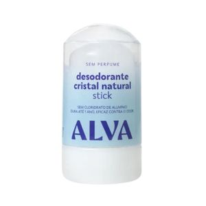 Desodorante Cristal Alva Stick Vegano 60g