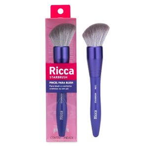Pincel Para Blush Chanfrado Starbrush RS02 Ricca